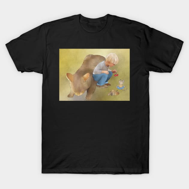 Katz und Maus T-Shirt by Blumchen